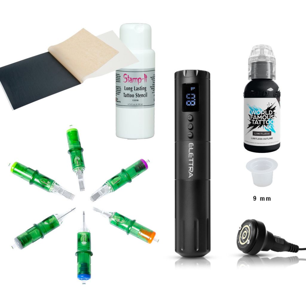 [13202] Elettra Gold Tattoo Kit