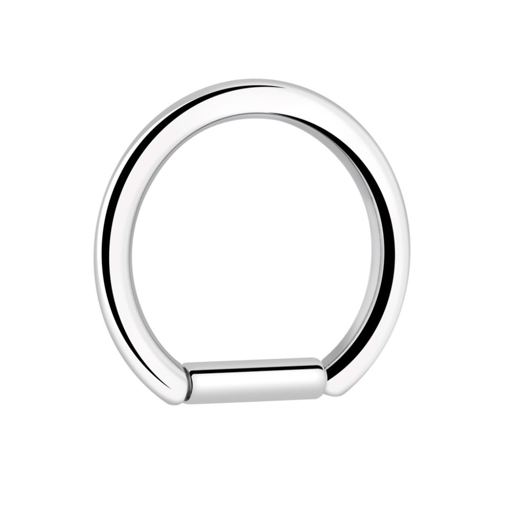 Bar Closure Ring (Acciaio) (1,2 mm, 9 mm)