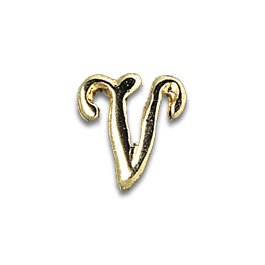 [TJ92] Zahnschmuck Gold 3-D Lettering