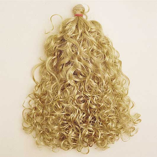 [2030/CH-G] Curly Synthetic Hair with Weft