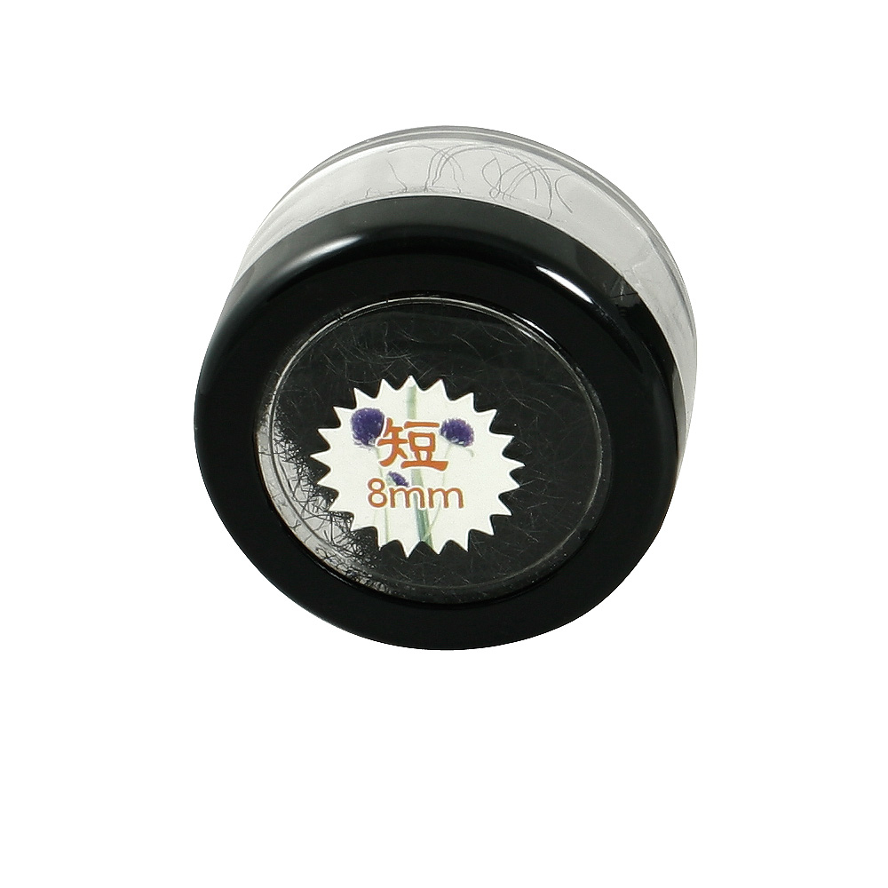 [9673] Individual Eyelashes 8mm Box ca. 3000pcs.