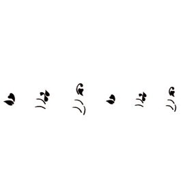 [6937] Nail Stencils