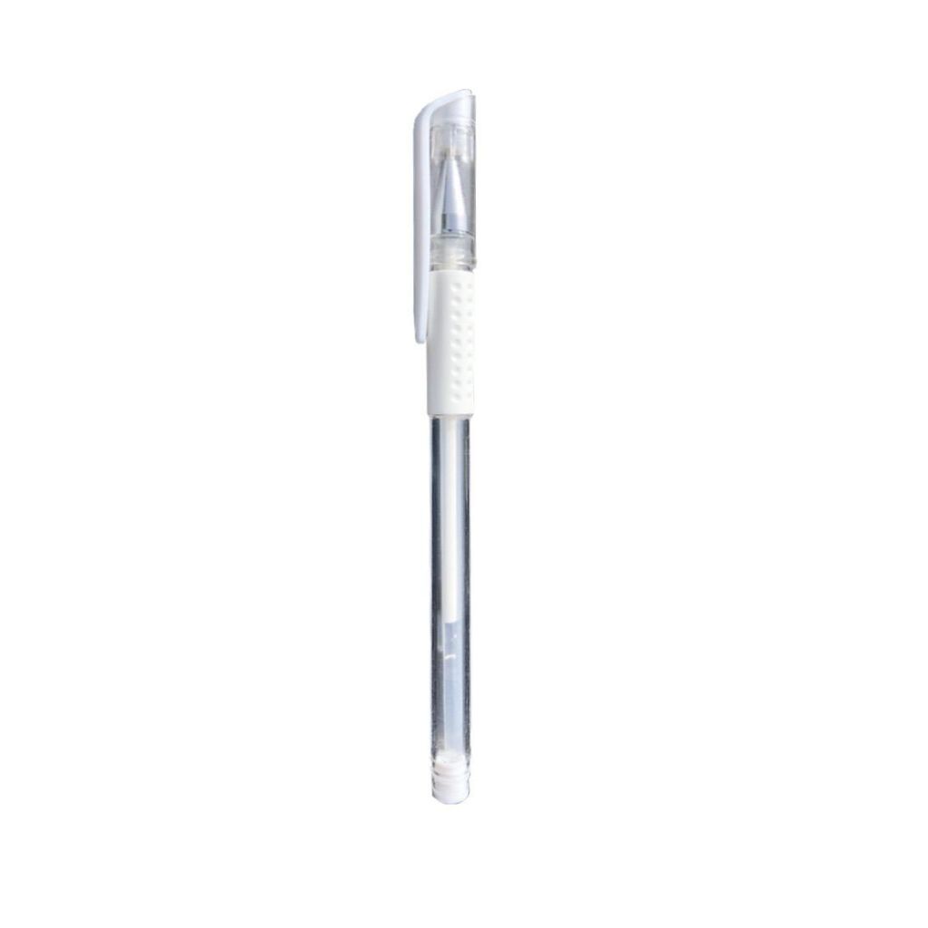 [9560] White Gel Pen for Eyebrow Project - Precision for Microblading and PMU