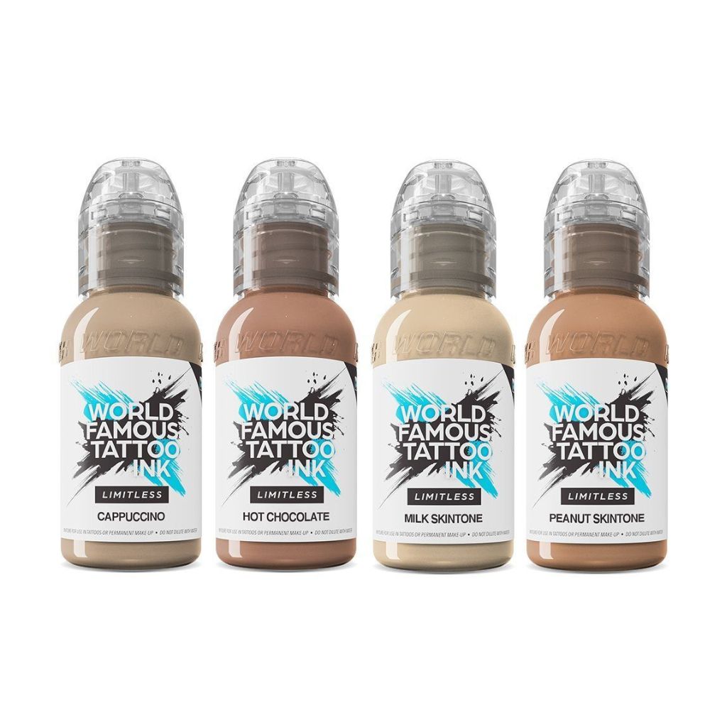 World Famous Alex Santucci Cover-Up Skin Tone Set | 4x30 ml