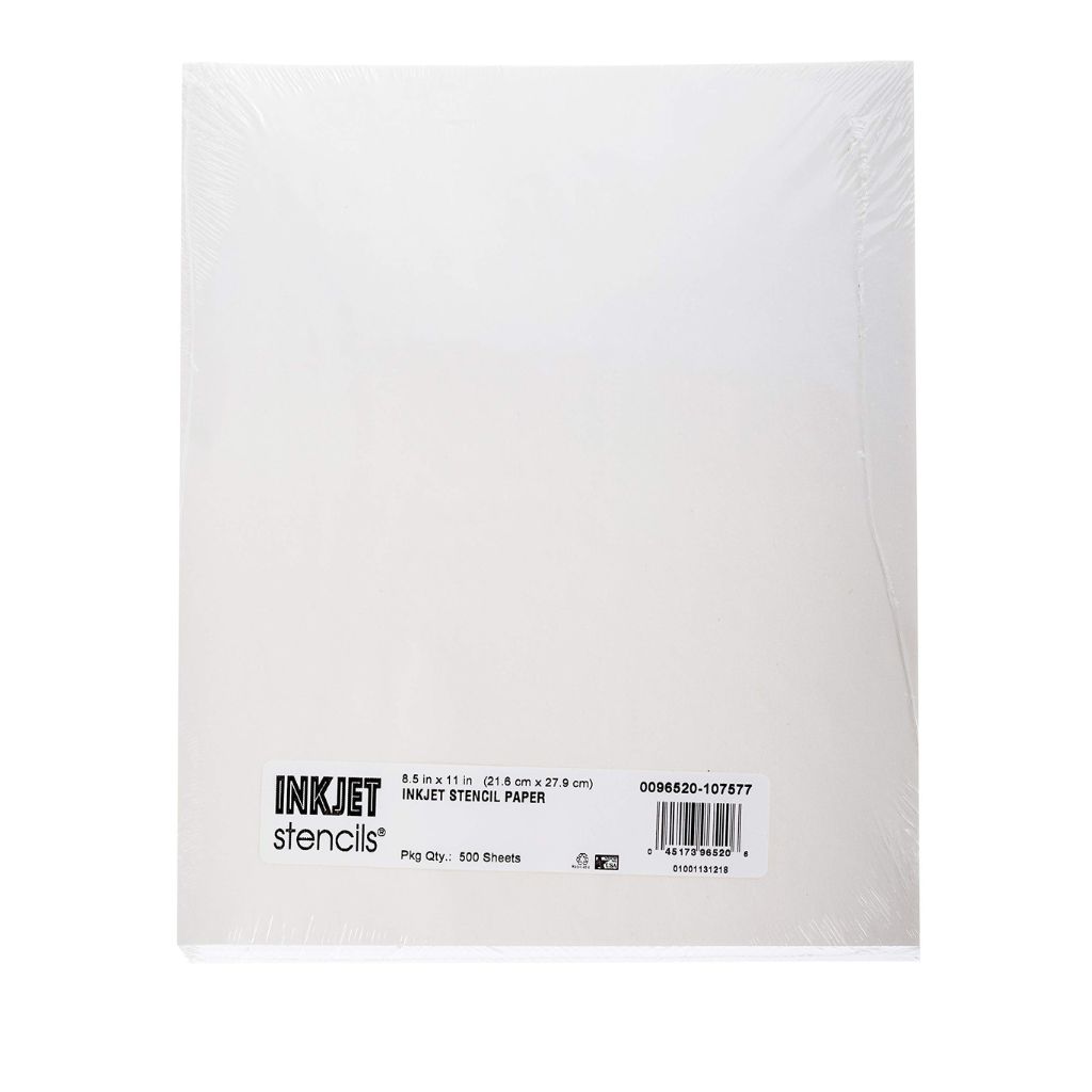 InkJet Stencils – Stencil Paper (500 Sheets) (Standard 11")