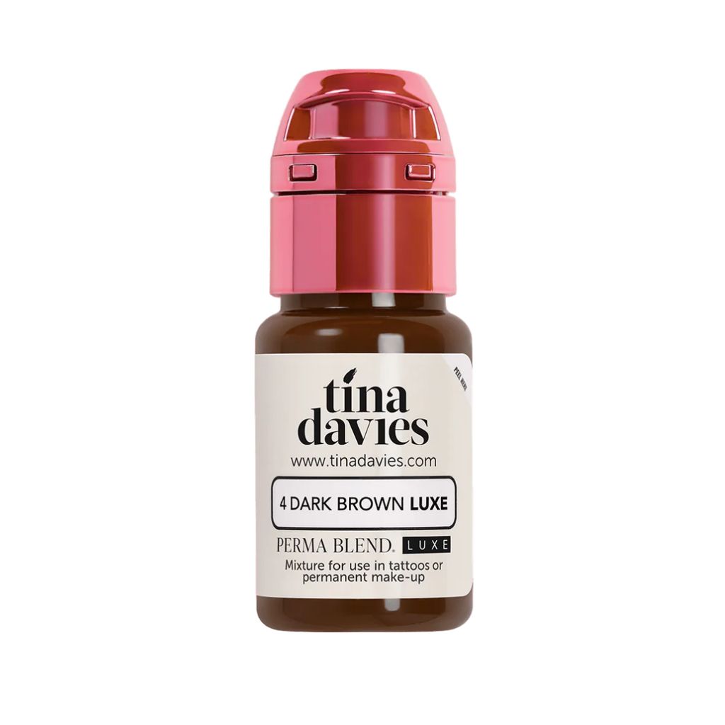 Perma Blend Luxe PMU Ink - Tina Davies Dark Brown 15 ml