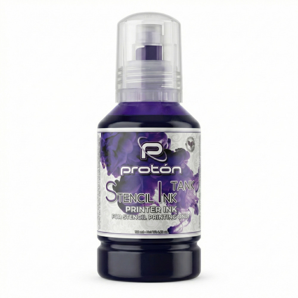 Proton Stencil Ink Tank 127ml: High-Resolution Ink for Epson EcoTank Printers