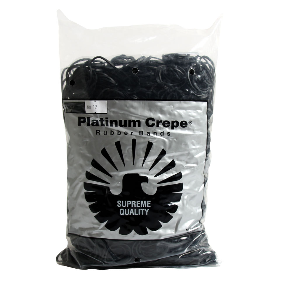 [10198] Black Tattoo Machine Rubber Bands bag 453 grams