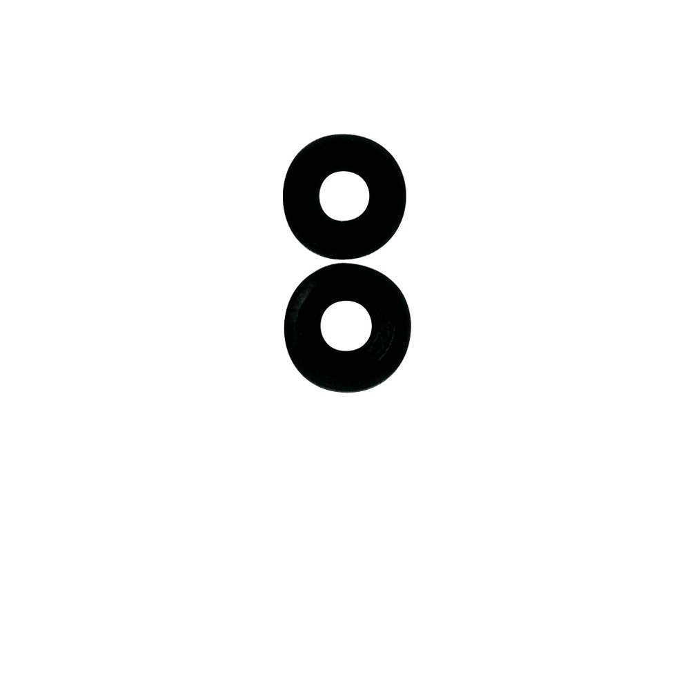 [11286] Flat & Extruded Black Nylon Washers 60 pieces