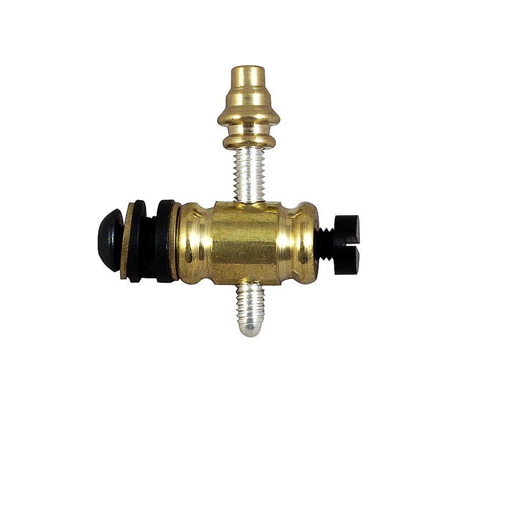 [14178] Brass Front Binding with Contact Screw