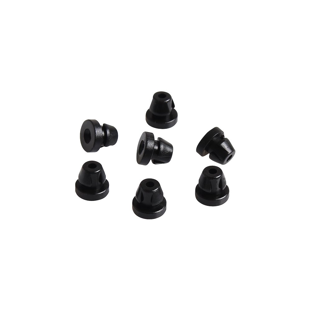 Tight Rubber Nipples Bag 100pcs. (Black)