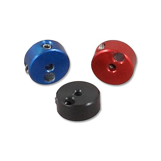 [15562/BLACK] Skin 2 Aluminium Cam (Black, 4,5 mm)