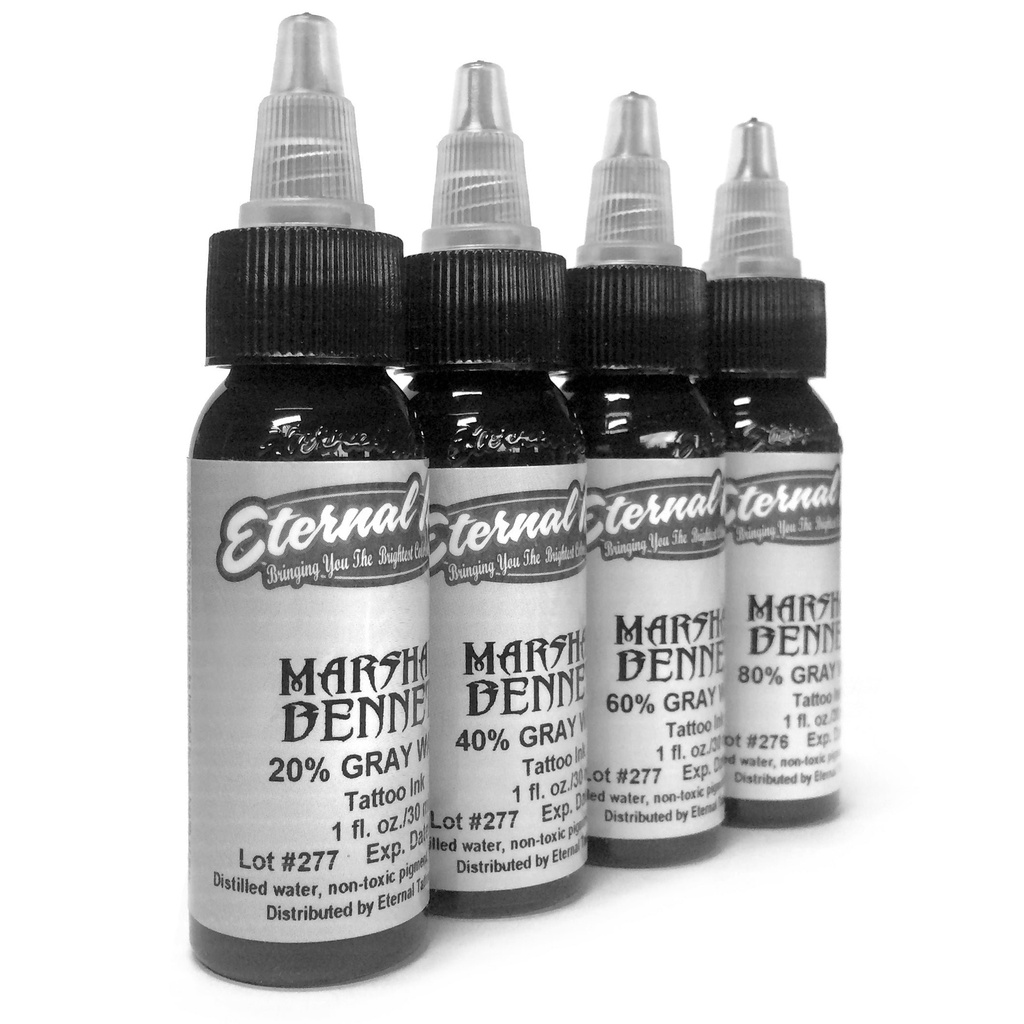 [24017] Eternal Marshall Bennett Gray Wash Set 4x30ml