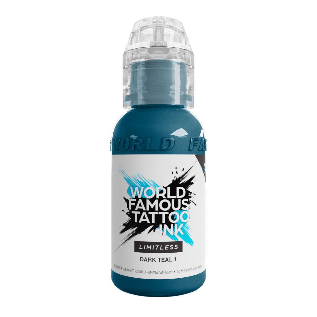 [22506] World Famous Dark Teal 1 30ml - NOT for TATTOOING
