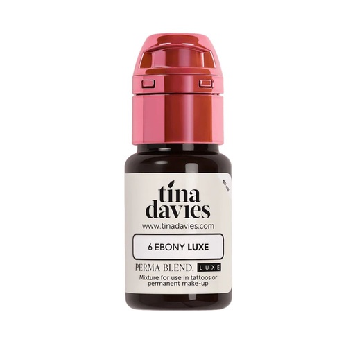 Perma Blend Luxe PMU Ink - Tina Davies Ebony 15 ml