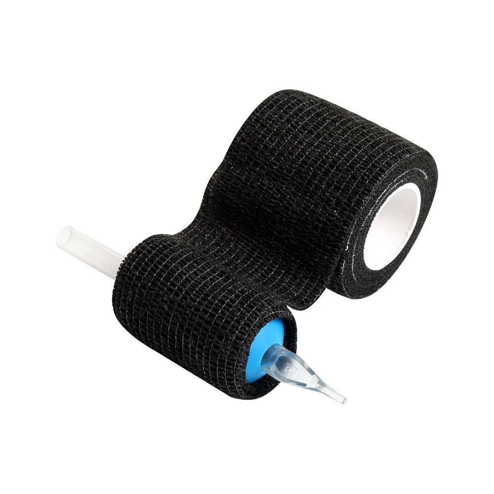 LEAYOKA Benda Elastica Coesiva 12 Rotoli - 5cm X 4,5m Per Tatuaggi, Sport E Primo Soccorso - Nastro Autoadesivo Antiscivolo, Traspirante, Multiuso - 3